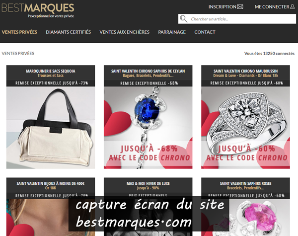 www.bestmarques.com : site de vente de luxe