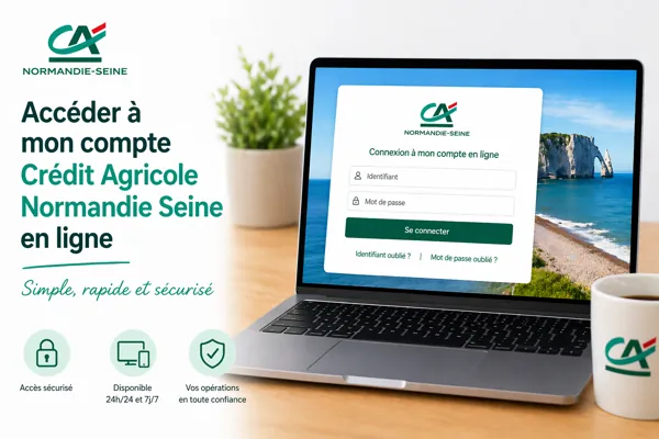 Accéder à mon compte Crédit Agricole Normandie Seine en ligne