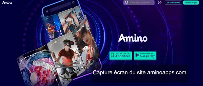 le site d'amino app
