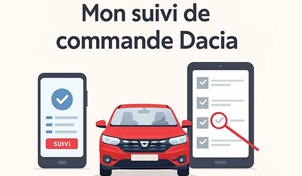 Dacia suivi commande en ligne
