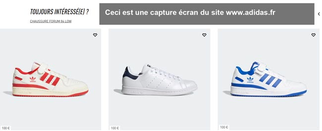 www.adidas.fr suivi de commande