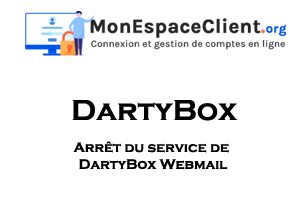 DartyBox webmail connexion impossible