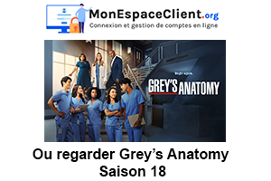 ou regarder Grey’s Anatomy Saison 18