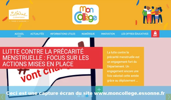 s’inscrire sur www.moncollege-ent.essonne.fr 