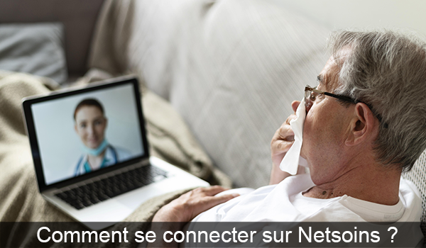 Les étapes pour se connecter sur Netsoins