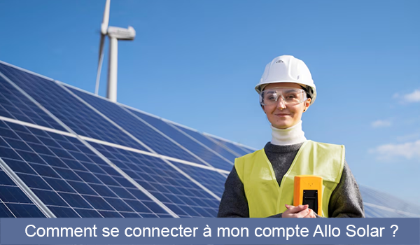 Connexion à mon compte Allo Solar 