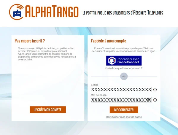 Se rendre sur le site officiel Alphatango