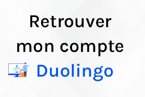 Comment retrouver mon compte Duolingo ?