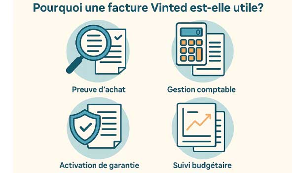 Pourquoi une facture Vinted est-elle utile ?
