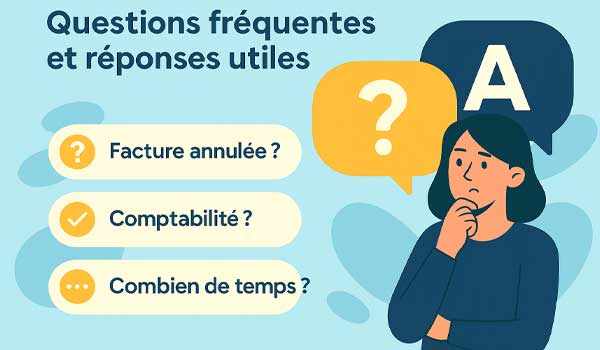Questions fréquentes et réponses utiles sur une facture Temu