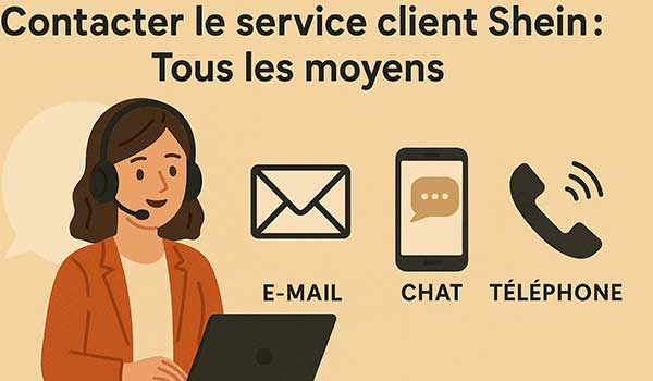 Contacter le service client Shein : Tous les moyens