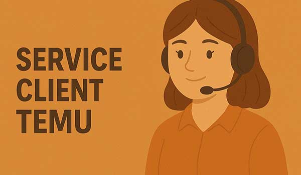 service client Temu
