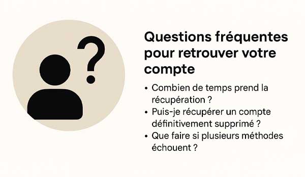 Questions fréquentes pour retrouver votre compte Shein