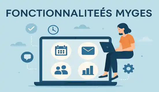 Fonctionnalités du portail myGES 