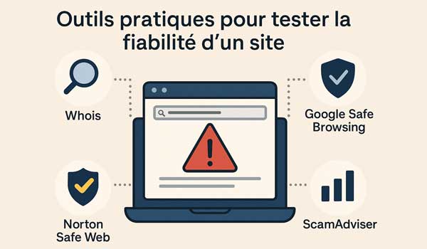 Outils pratiques pour tester la fiabilité d'un site