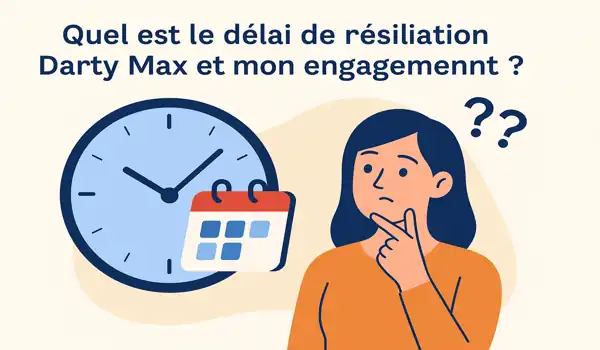 Quel est le délai de résiliation DartyMax