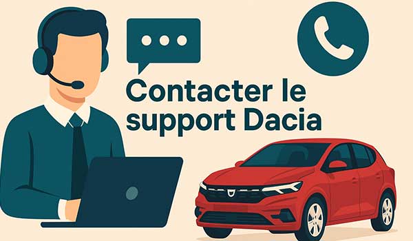 Contacter le support client Dacia