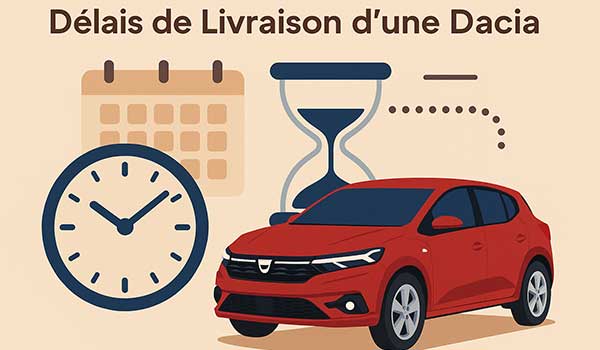 Délais de livraison Dacia