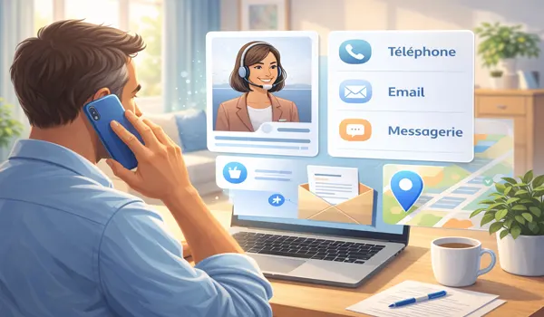 Coordonnées et Moyens de Contact du Service Adhérent