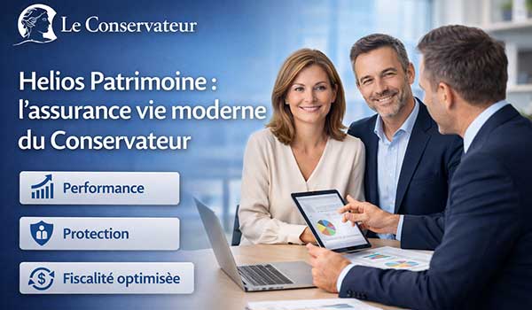 Helios Patrimoine : l'assurance vie moderne du Conservateur