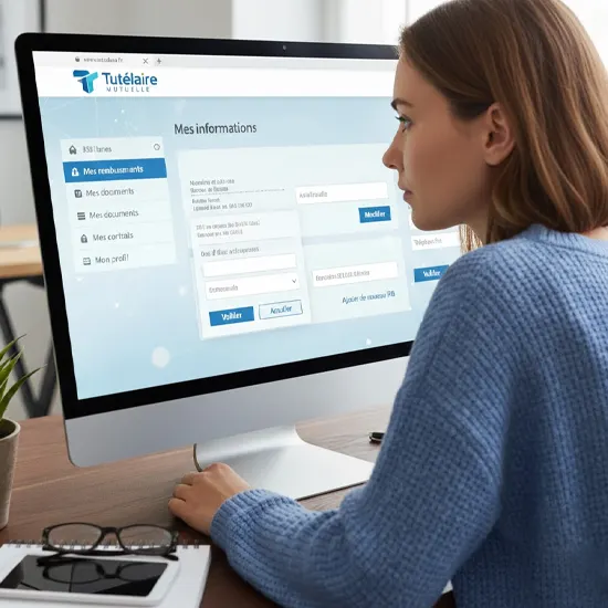 Modifier mes informations personnelles depuis mon espace Tutélaire