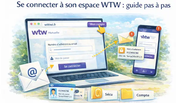 Se connecter à son espace WTW : guide pas à pas