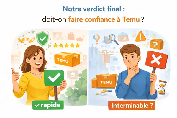 Notre verdict final : doit-on faire confiance à Temu ?