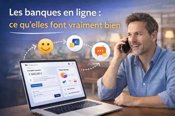 Les banques en ligne : ce qu'elles font vraiment bien
