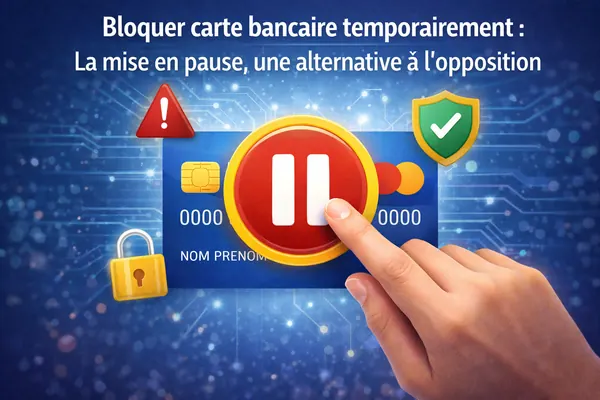 Bloquer carte bancaire temporairement