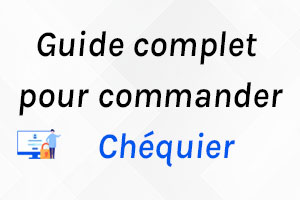 Commander un chéquier en ligne