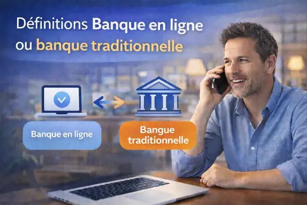 Banque en ligne ou banque traditionnelle définition