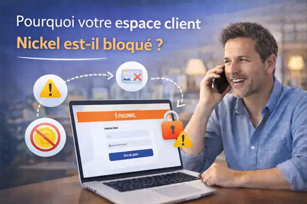 Pourquoi votre espace client Nickel est-il bloqué ?