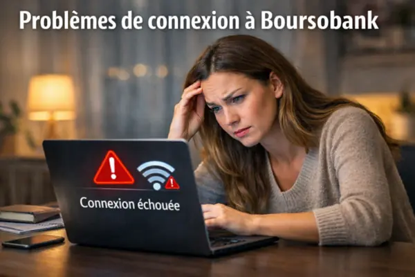 Problèmes de connexion Boursobank
