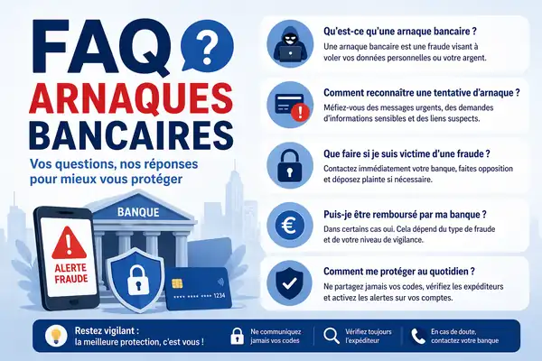 FAQ arnaques bancaires