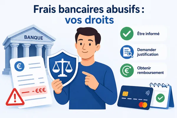 Frais bancaires abusifs : vos droits, plafonds légaux 