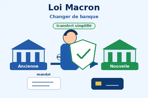 Changer de banque : loi Macron
