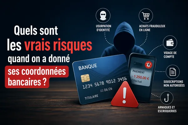 Quels sont les vrais risques quand on a donné ses coordonnées bancaires ?