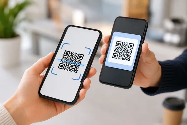 Le QR code Wero pour le paiement en face-à-face