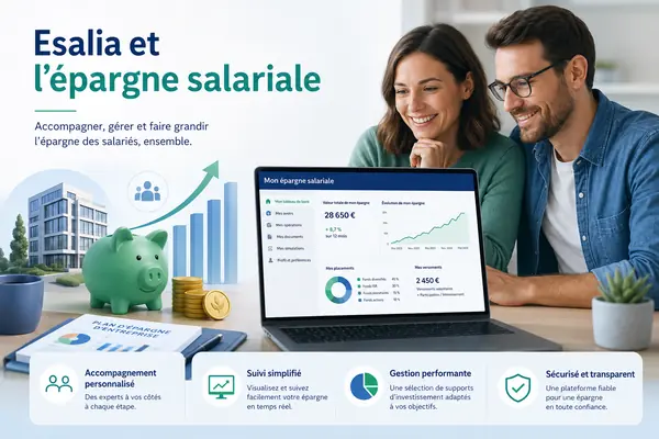 Quel est le rôle d'Esalia dans l'épargne salariale ?